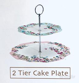 Alzatina 2 ripiani mai usata