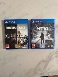 Giochi PS4, PS3, PS2 e Xbox 360.