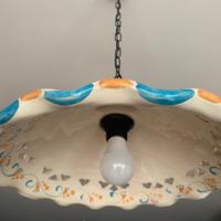 Coppia di lampadari  artigianato salentino