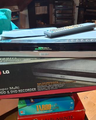 Super Multi HDD&DVD RECORDER LG RH199HS