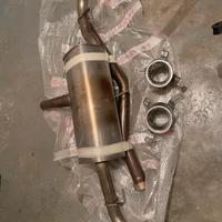 Scarico e terminali cromati Alfa romeo Stelvio 2.0