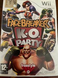 Wii facebreaker k.o. party