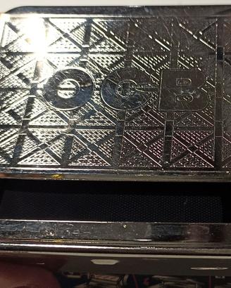 OCB Automatic Rolling Box Silver Cigarette Roller