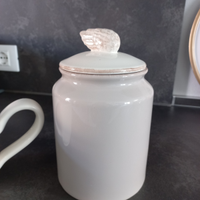 Set teiera e portabiscotti