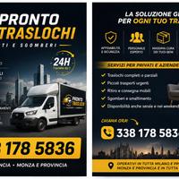 Trasloco Zona Milano e Monza e Bergamo