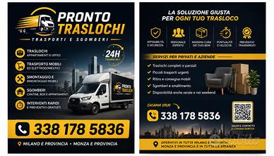 Trasloco Zona Milano e Monza e Bergamo