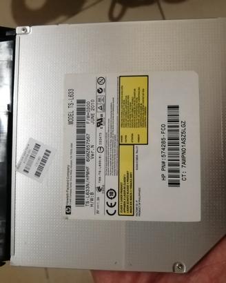  Per Notebook HP G62 masterizzatore lettore DVD 