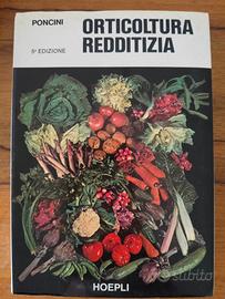 Orticoltura redditizia Sergio Poncini Hoepli 1981