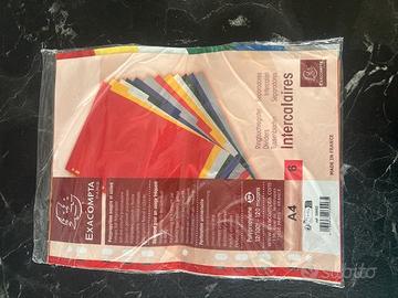 2 Portamatite kinder e estatè + pacco divisori