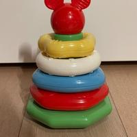 Anelli impilabili Baby Clementoni – Topolino