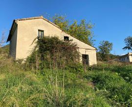 Fabbricato rurale con terreno agricolo