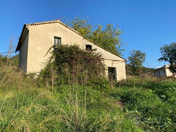 Fabbricato rurale con terreno agricolo