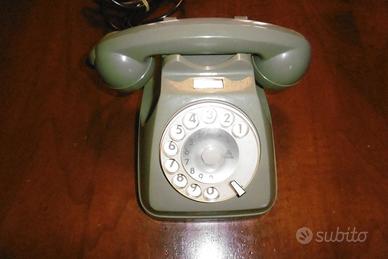 Telefono a disco SIP  S 62 verde salvia