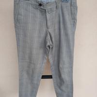 Pantaloni trama Principe Galles Libero Milano tg46