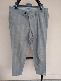 Pantaloni trama Principe Galles Libero Milano tg46