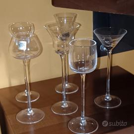 set 6 bicchierini a calice da grappa Richard Ginor