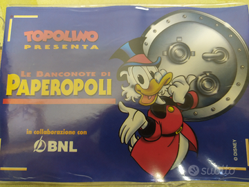 Gadget topolino banconote di Paperopoli