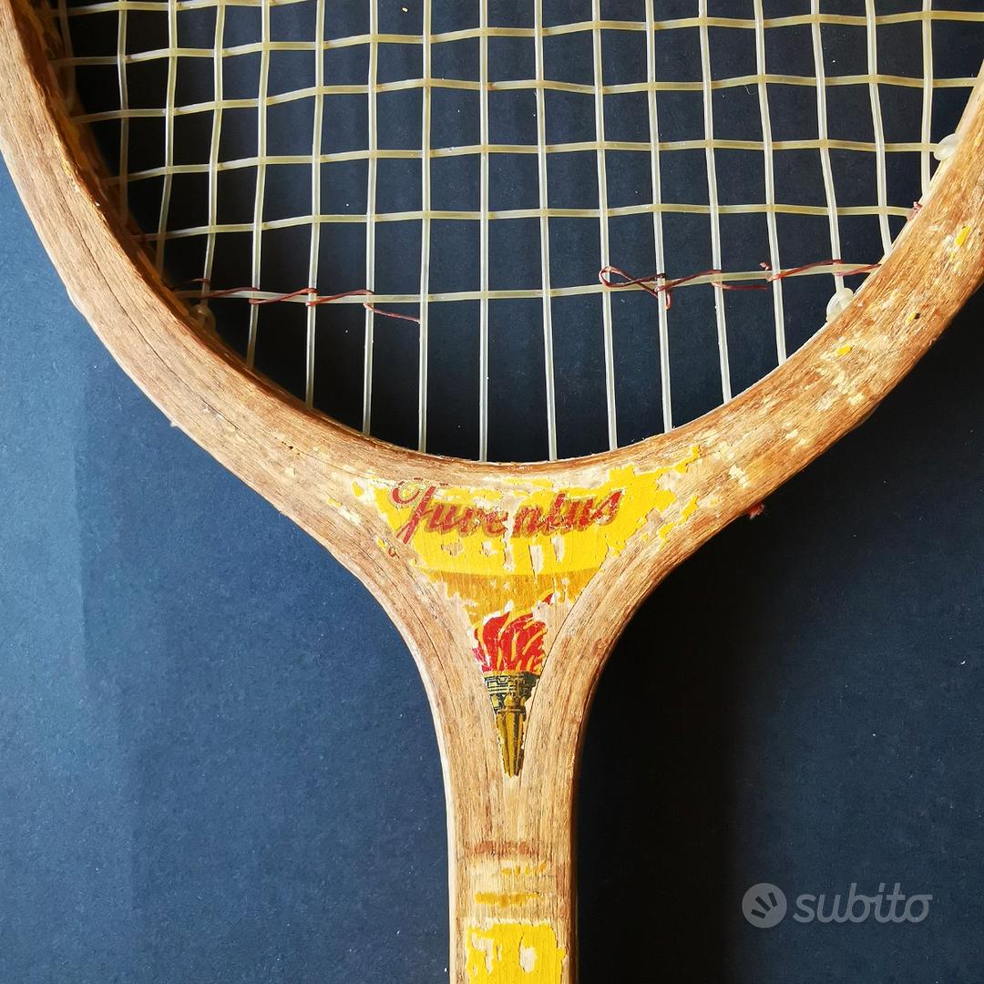 Racchetta da tennis in legno Maxima De Luxe Federazione Italiana