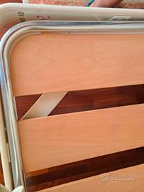 Letto in ottone matrimoniale della Liparini