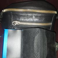 borsello e porta carte doppio