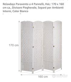 Divisore  pieghevole separè per ambienti 