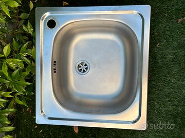 Lavabo cucina 46.5 x43.5 + sifone Franke nuovo