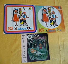 DISCO 33 GIRI VINILE FIABA E ZECCHINO D'ORO