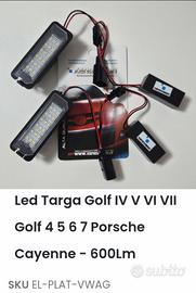 Led targa 6000k plug&play per VW Golf 4 5 6 7