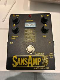 Tech 21 SansAmp Classic originale anni ’90 made Us