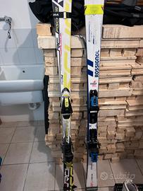 Sci rossignol 171 e sci fisher 171