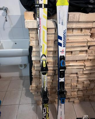 Sci rossignol 171 e sci fisher 171