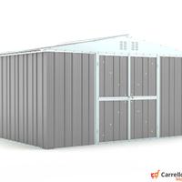 Box lamiera deposito Acciaio 403x269 grigio chiaro