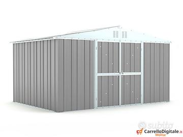 Box lamiera deposito Acciaio 403x269 grigio chiaro