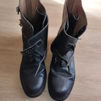 anfibio alto in pelle