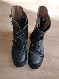 anfibio alto in pelle