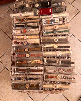 Swatch vintage da collezione