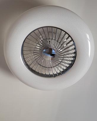 ventilatore con luce
