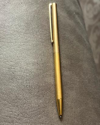 PENNA A SFERA VINTAGE DUPONT PLACCATA ORO