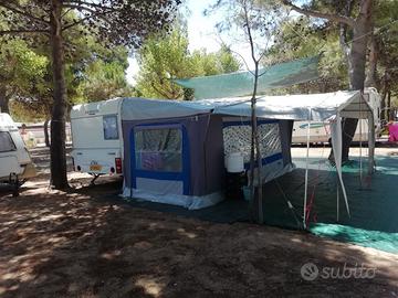 Veranda con tendalino