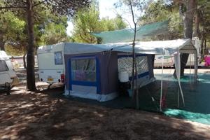 Veranda con tendalino