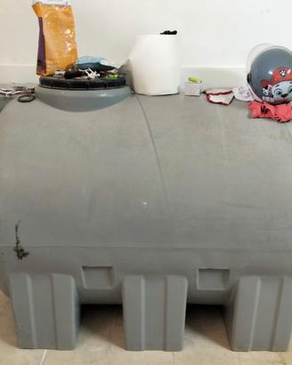 Serbatoio polietilene 1500 litri orizzontale