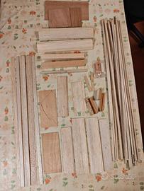 Lotto Legno Balsa e Compensato Modellismo RC