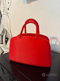 Secchiello popcorn borsa Prada rossa