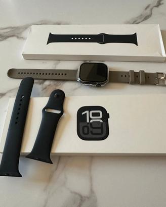 Apple Watch Serie 10 46mm GPS Jet Black + garanzia