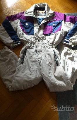 Tuta da sci aesse tag 46 e giubbotto ees XL