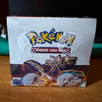 Display/Box Pokemon  ossidiana infuocata Inglese