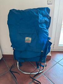 Zaino con telaio esterno alluminio