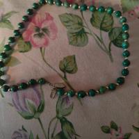 collana verde smeraldo 