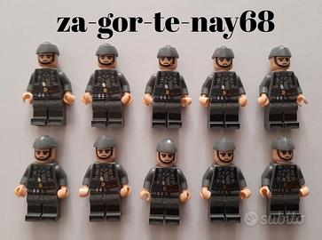 Soldati tedeschi ww2 con fucile compatibili Lego 
