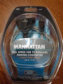 Convertitore USB porta parallela NUOVO SIGILLATA